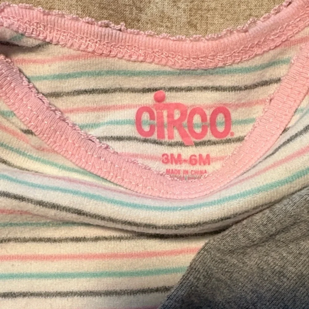 Gray and Striped Kids One Piece Bundle